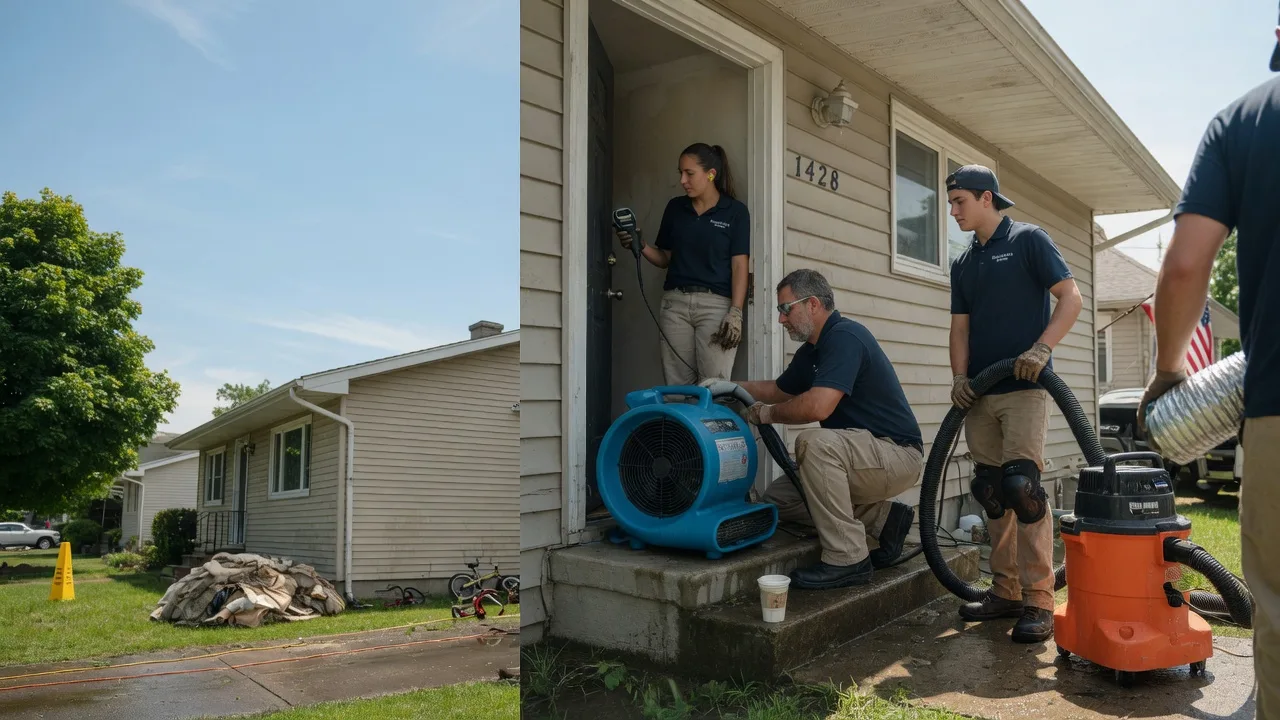 Water Damage Restoration in Darlington, WI near me